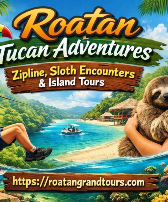 Roatan Tucan Adventures: Zipline, Sloth Encounters & Island Tours